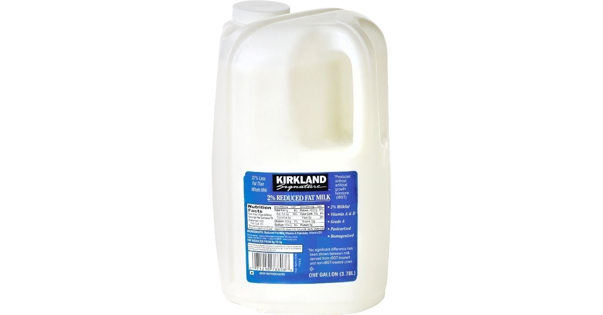 Kirkland Signature 2% Reduced Fat Milk 