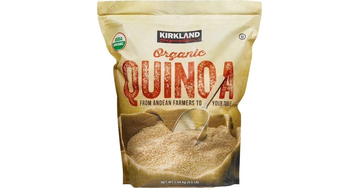 pack of organic quinoa