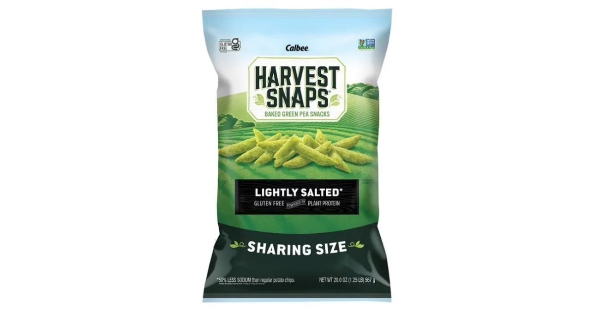 Calbee Harvest Snaps Green Pea Snacks