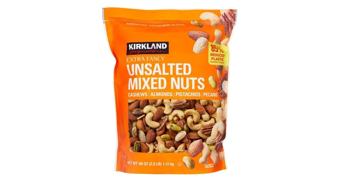 Kirkland Signature Unsalted Fancy Mixed Nuts