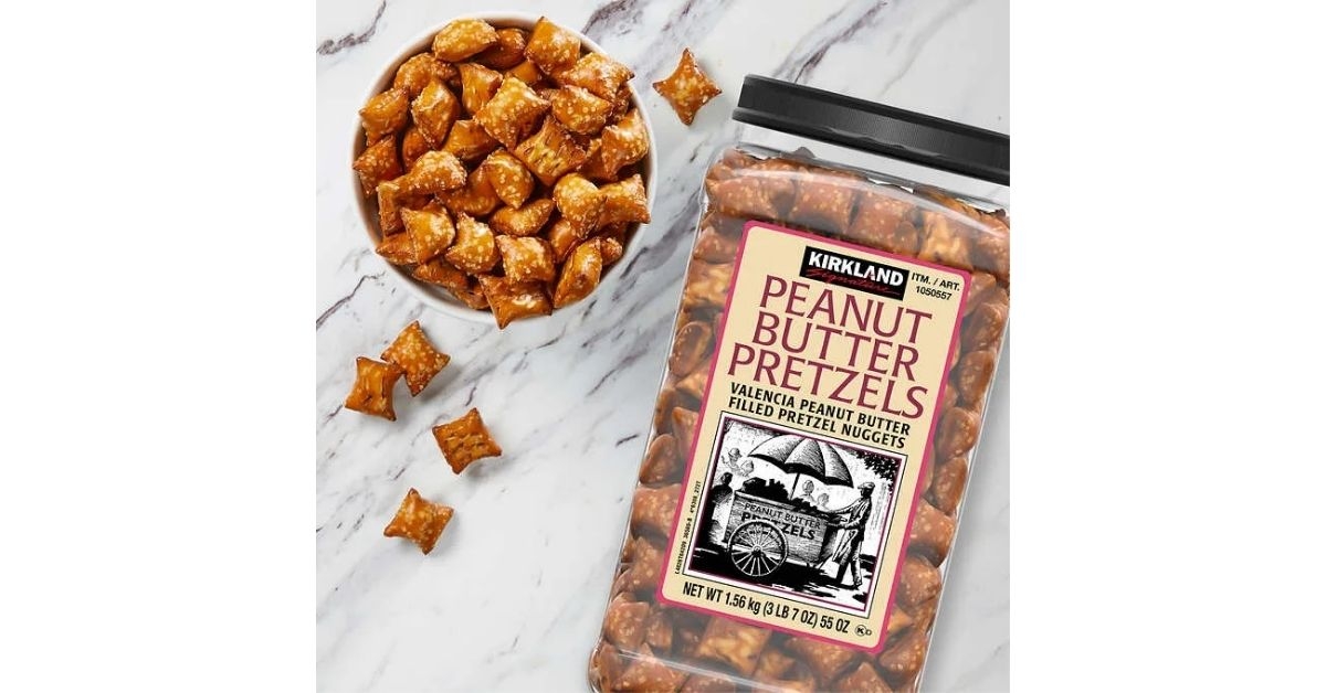 Kirkland Signature Peanut Butter Filled Pretzel Nuggets