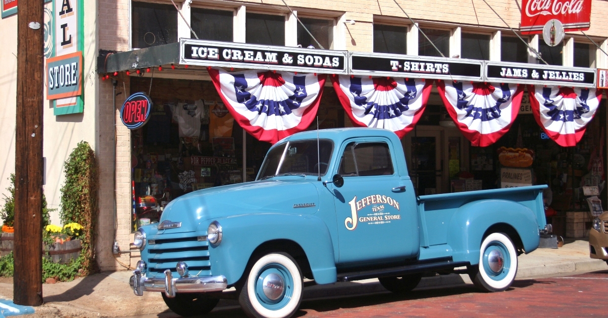 historic jefferspn general store located in downtown jefferson