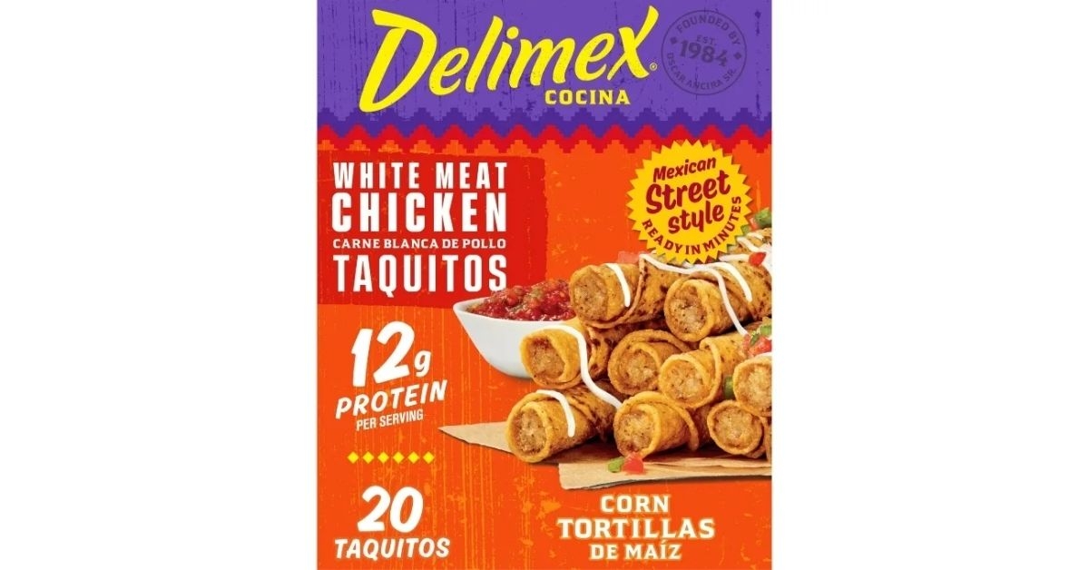Delimex White Meat Chicken Taquitos