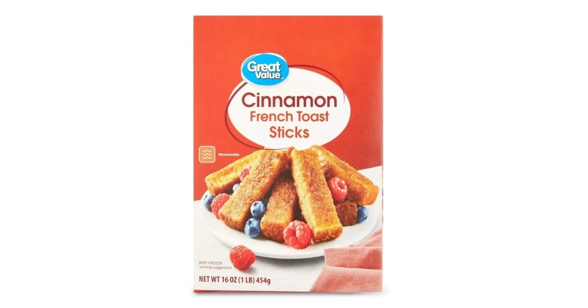 Great Value Cinnamon French Toast Sticks