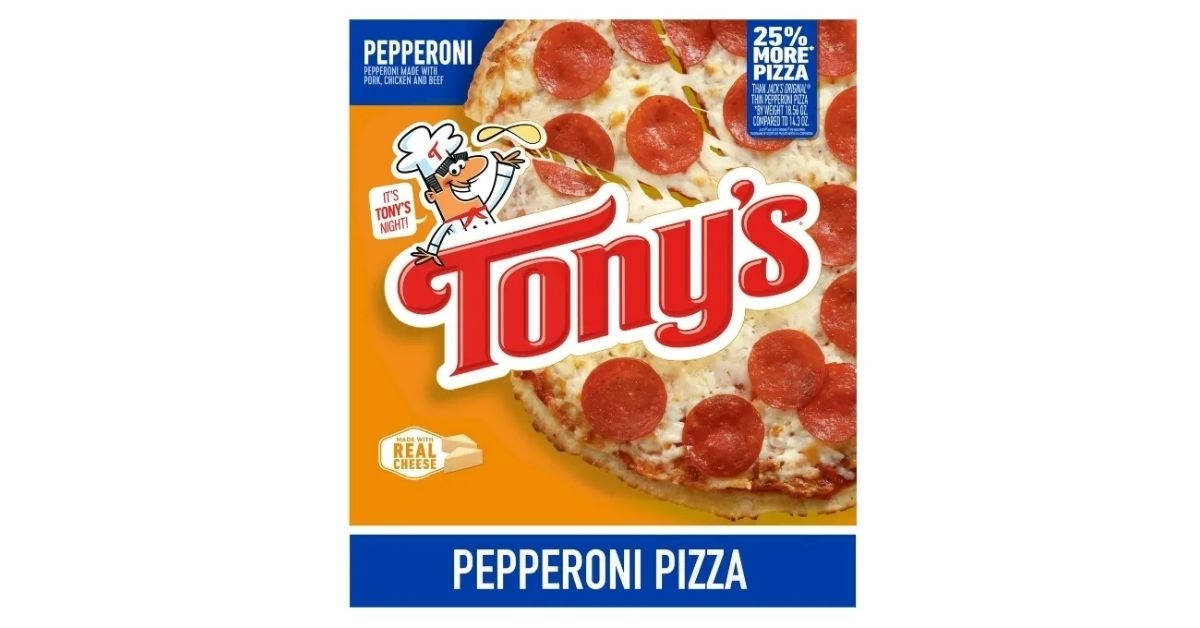 Tony's Pepperoni Pizzeria Style Crust Frozen Pizza 