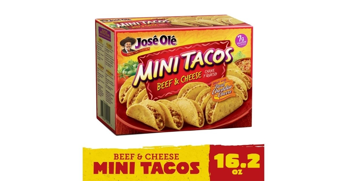 beef cheese mini tacos