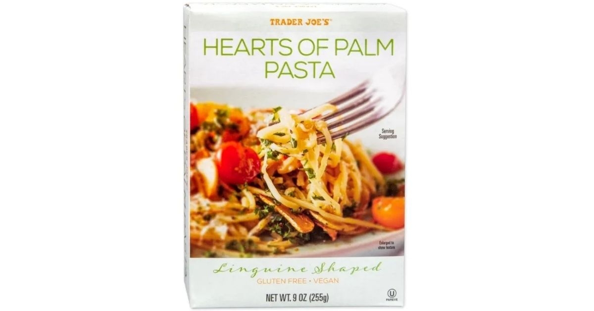 Hearts of palm pasta