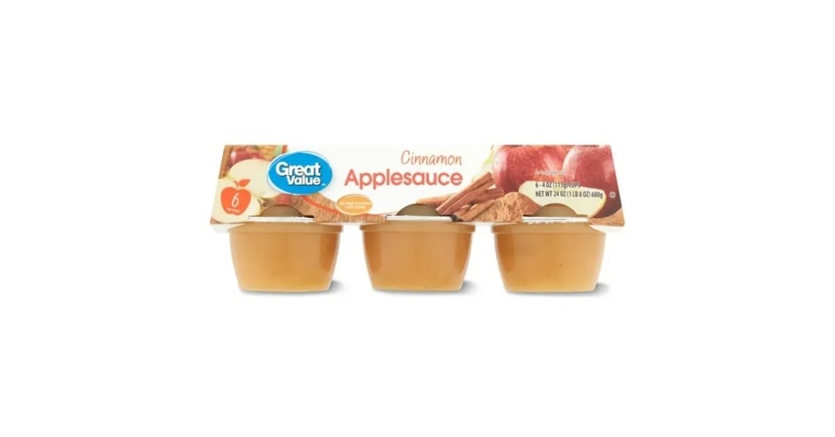 Great Value Cinnamon Applesauce