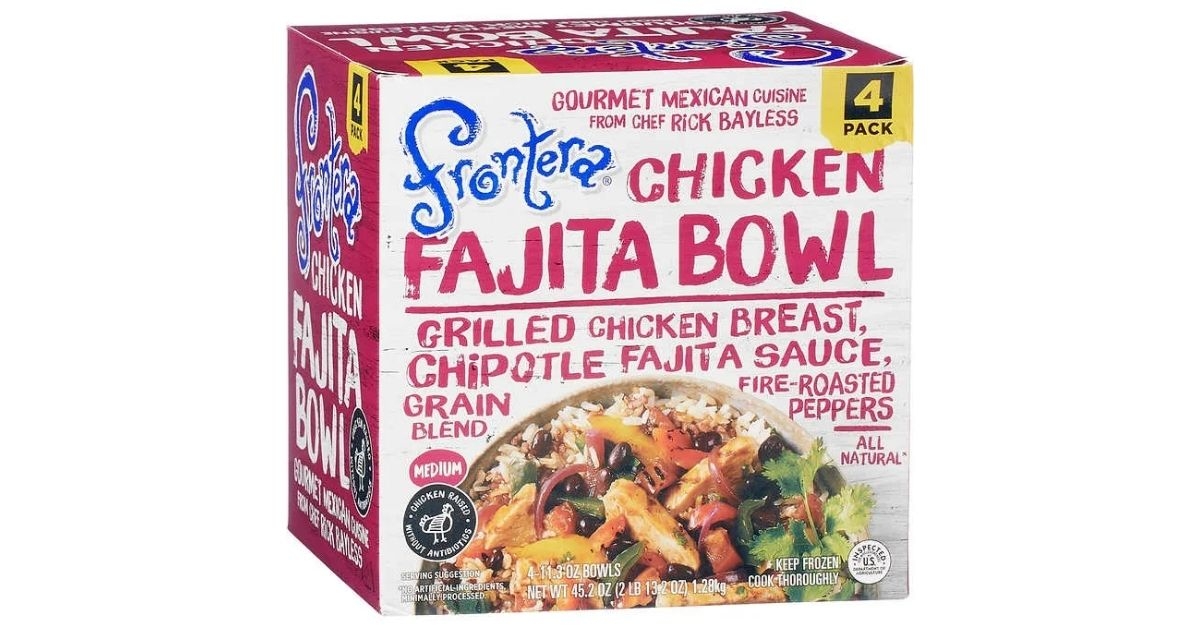 Costco Frontera Chicken Fajita Bowl