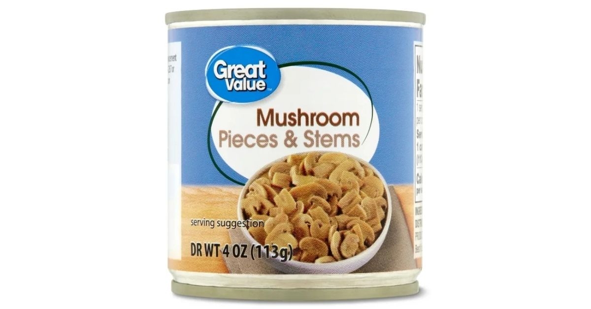 Great Value Mushrooms Pieces and Stems