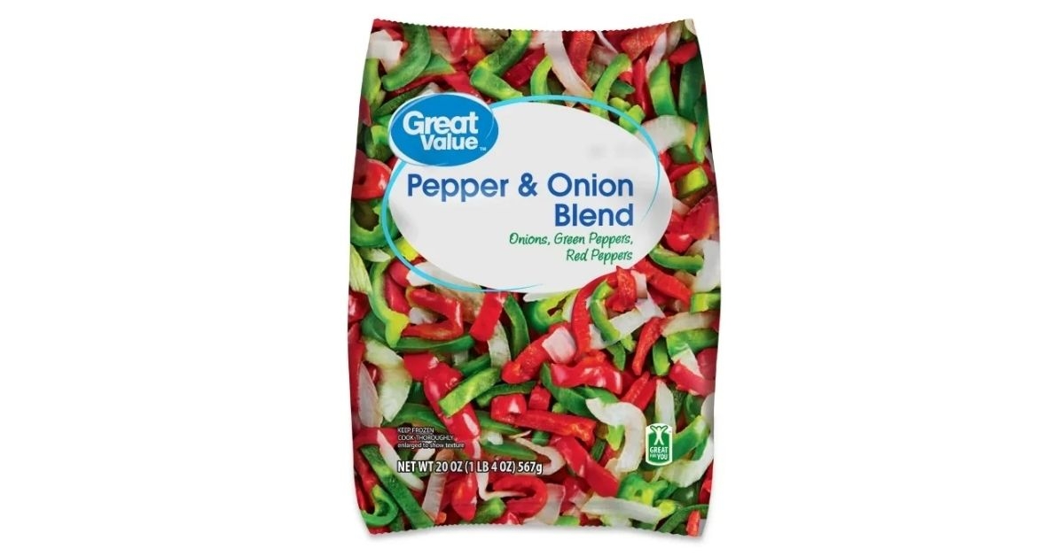  Great Value Frozen Pepper & Onion Blend