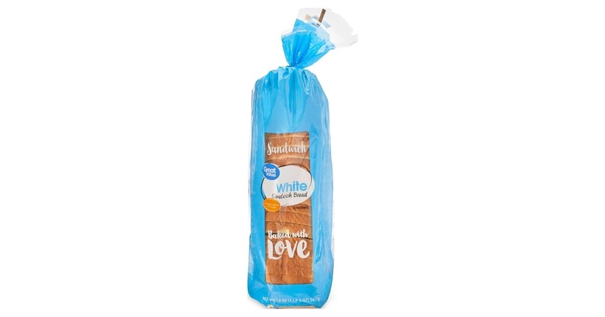 great value white sandwich bread