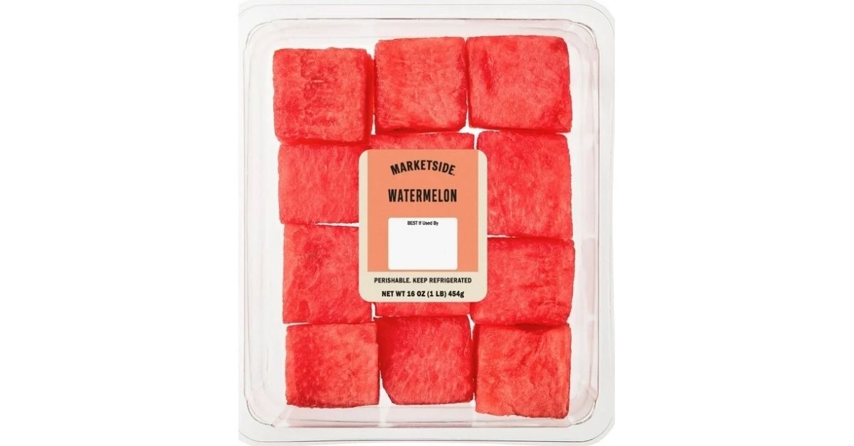 marketside cut watermelon