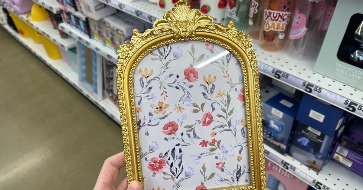 antique gold photo frame