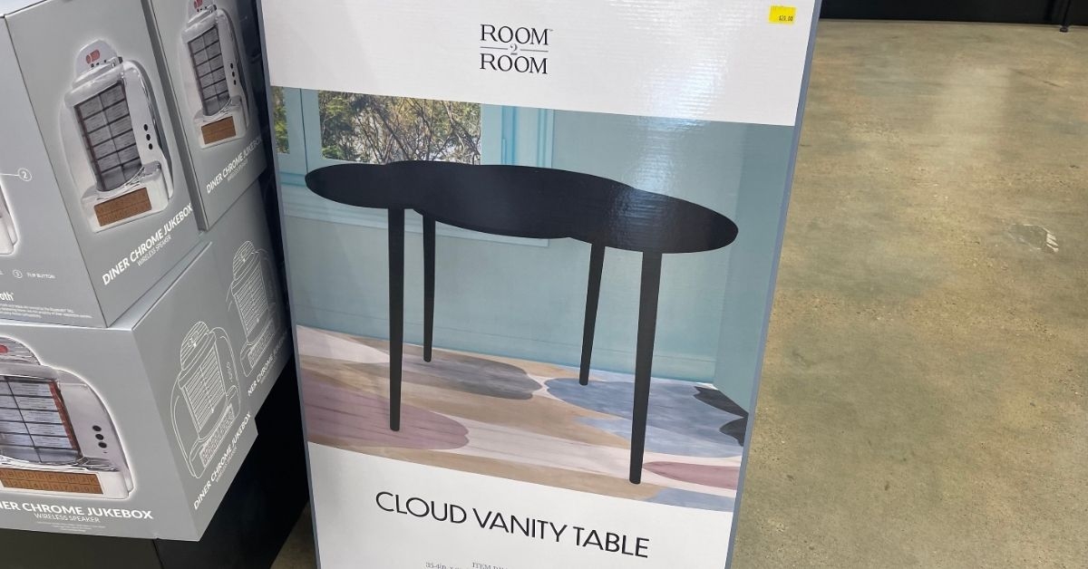cloud vanity table