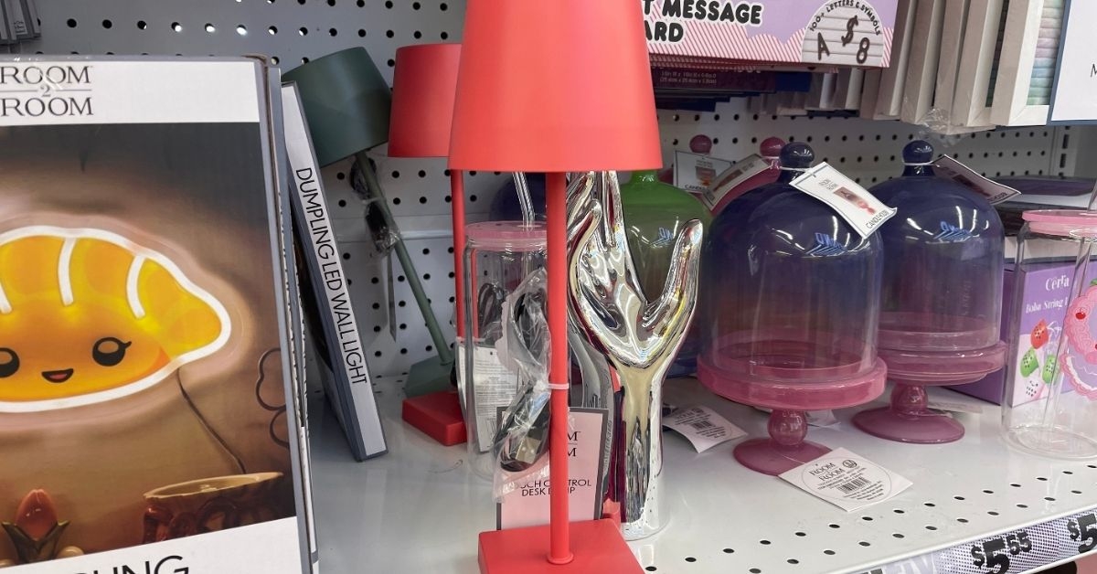 a display of control desk lamp