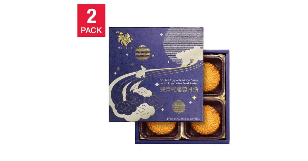 Box of Emperor moon cakes