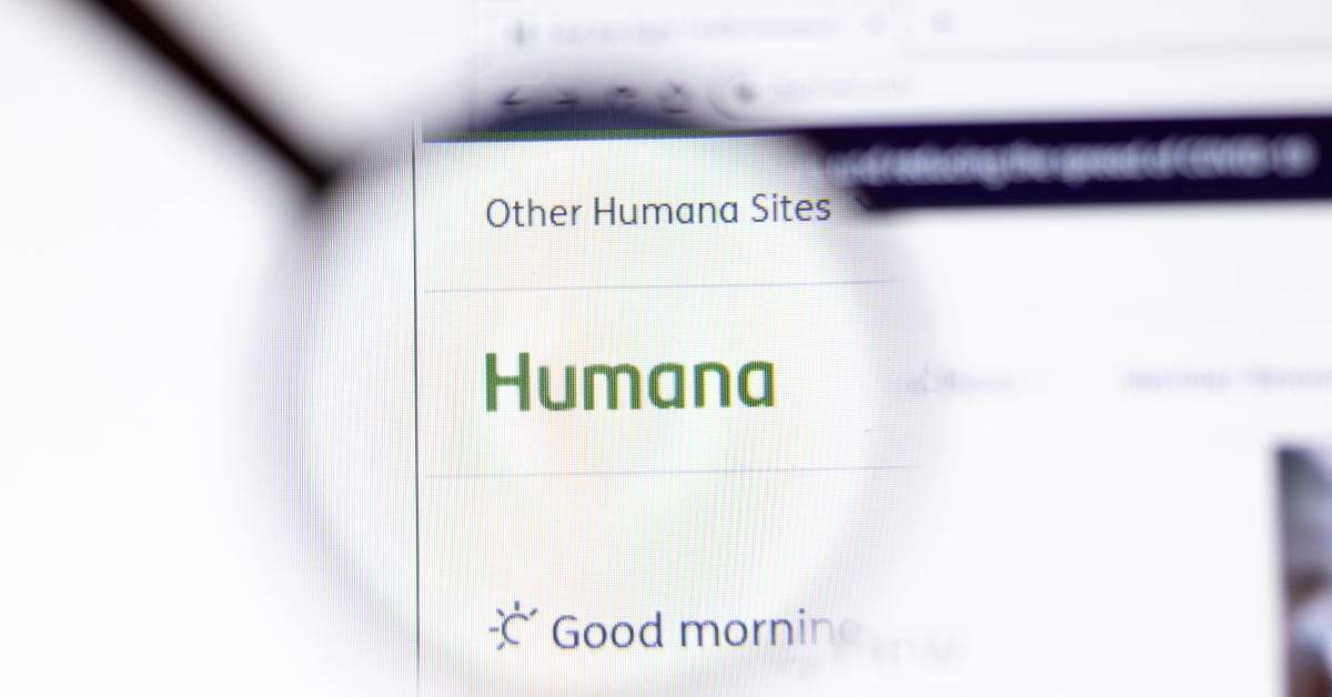 humana icon on website page