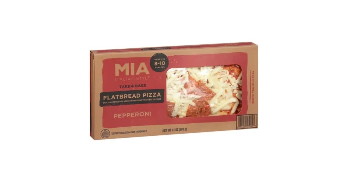 Hy-Vee Take & Bake Pepperoni Flatbread Pizza