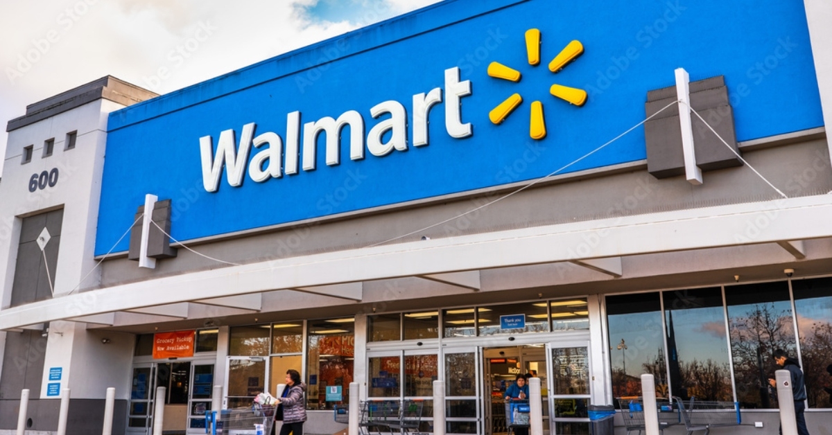 people shopping at a walmart store in south san francisco bay area