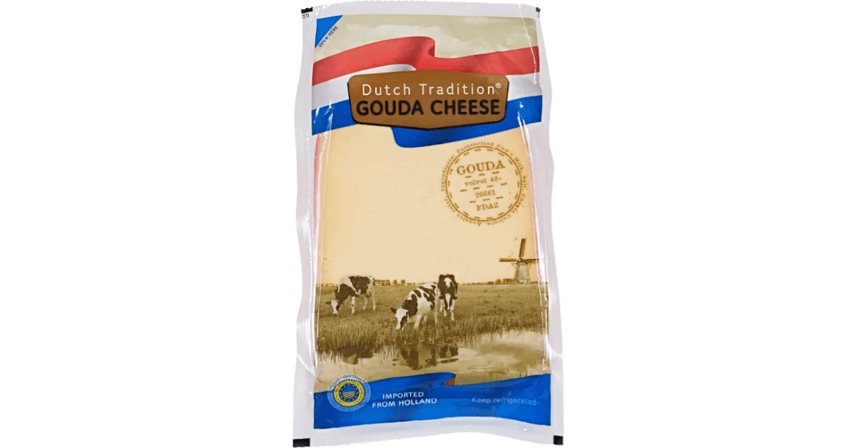 Dutch traditional gouda cheese