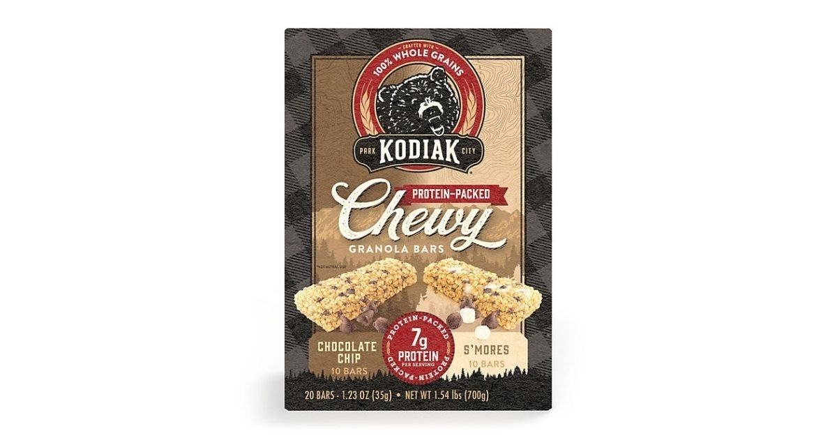 kodiak chewy granola bars