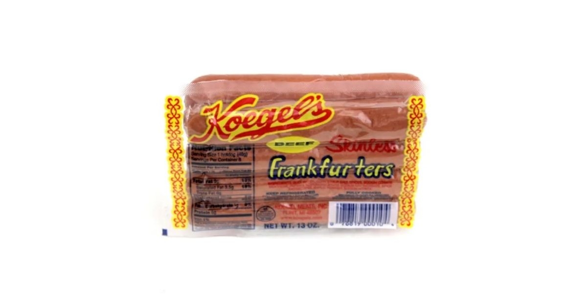 Koegel's hotdogs