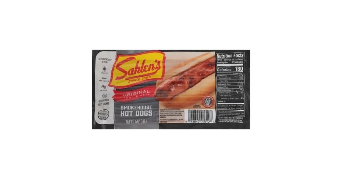 Sahlen's hotdogs