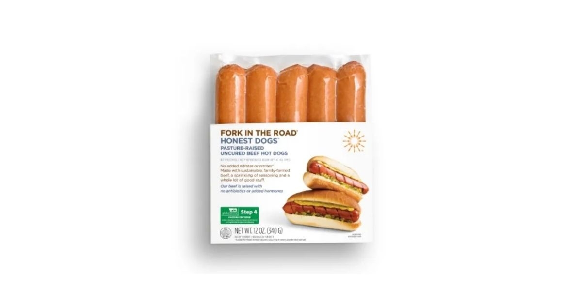 Whole Foods Fork in the Road Pasture-Raised Uncured Beef Hot Dogs