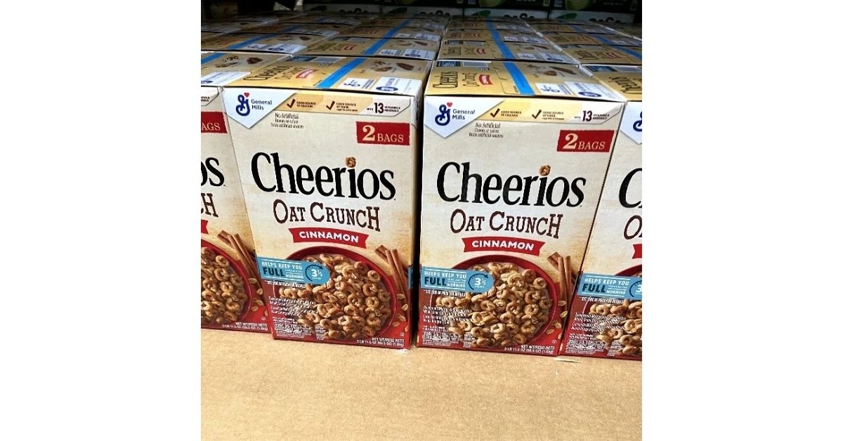 General Mills Cheerio Cinnamon Oat Crunch Cereal
