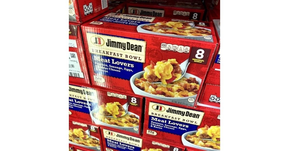 Jimmy Dean Meat Lovers Breakfast Bowls