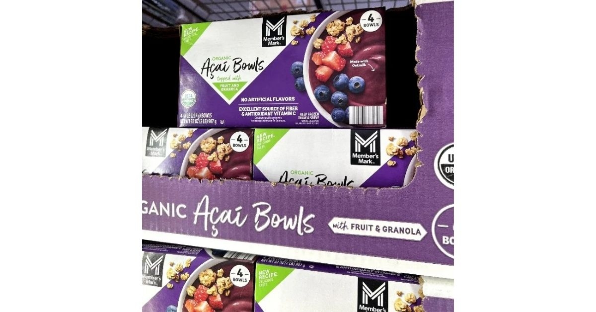 Member's Mark Açai Bowls with Fruit and Granola