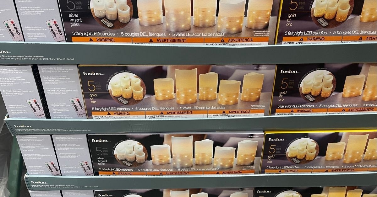 fairy light led candles