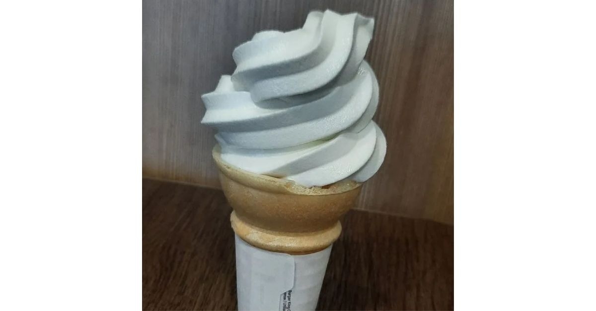 Burger King Vanilla Ice Cream Cone 