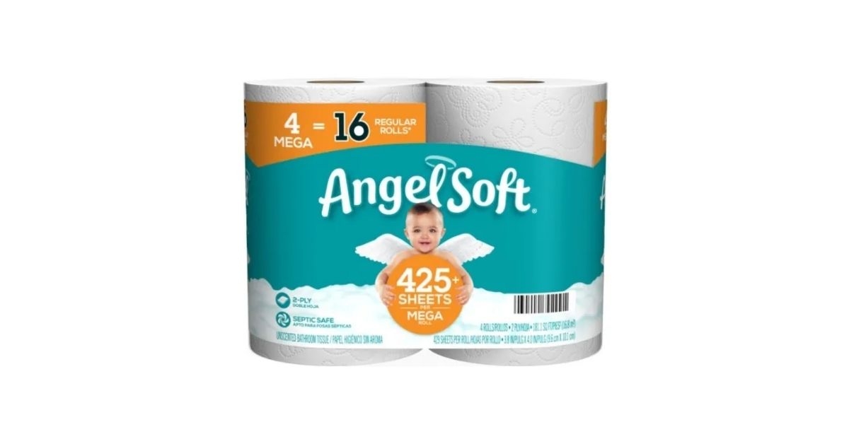 Angel Soft toilet paper