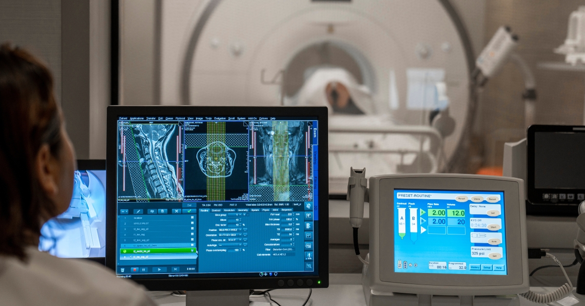  radiology technician in the cabin 
