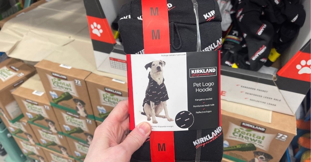 a black pet hoodie