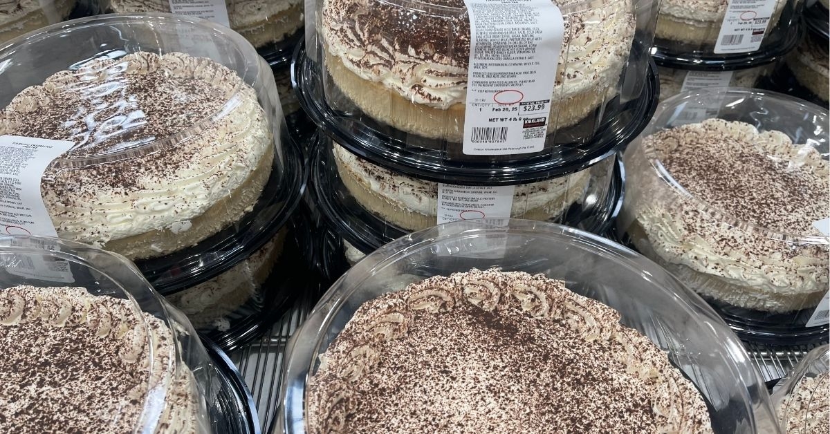 a pile of tiramisu cheesecake