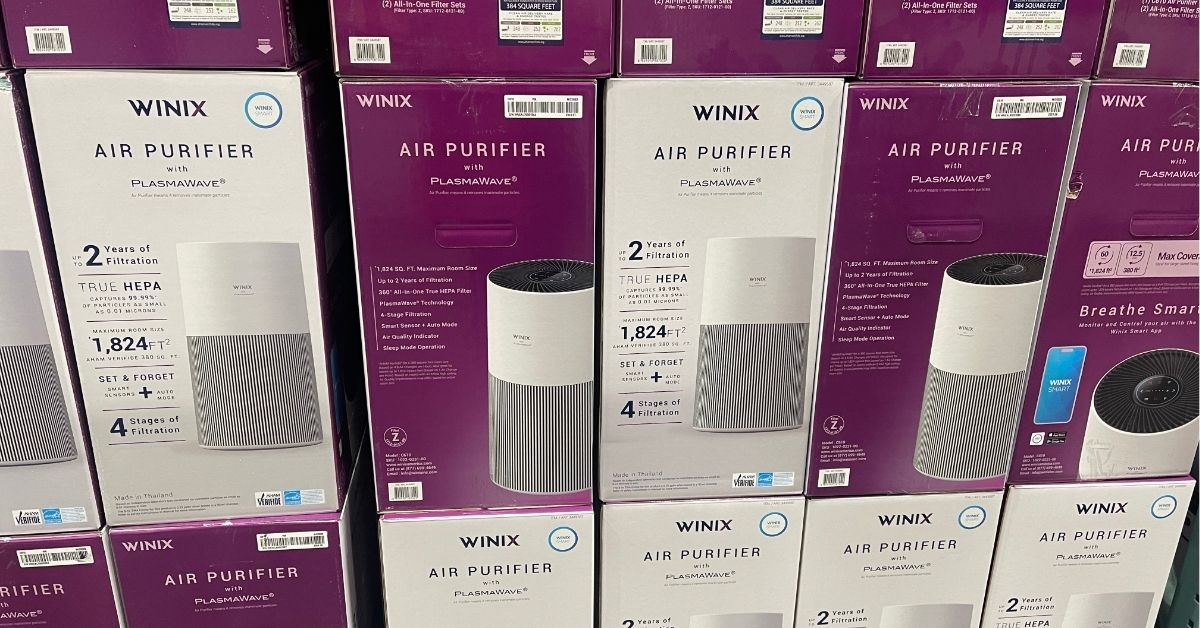 winix air purifier on display