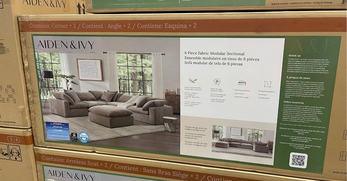 6 piece sectional sofa