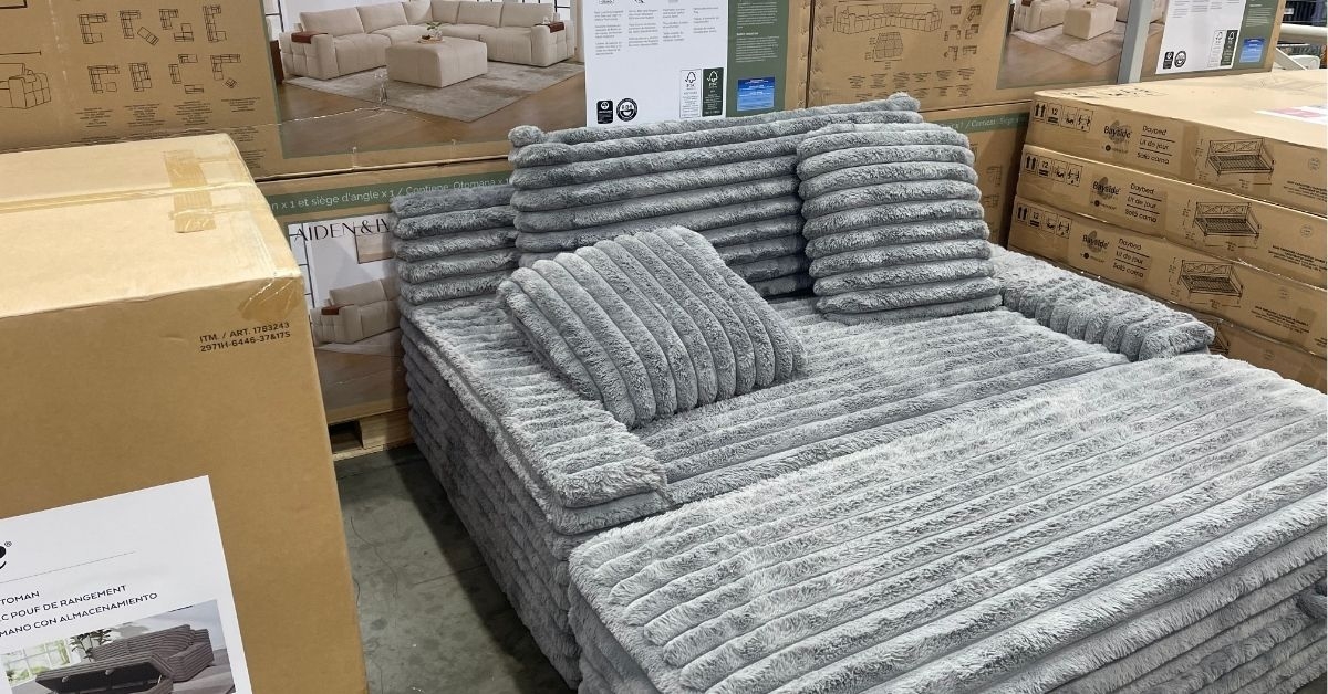oversized chair with storage ottoman