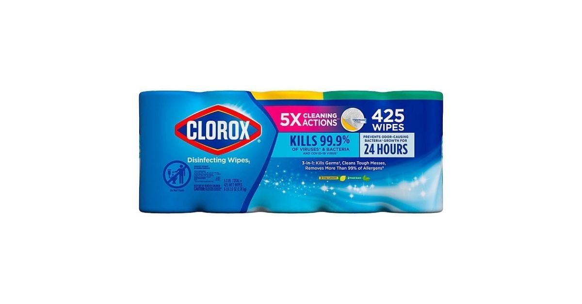 disinfecting cleaning wipes