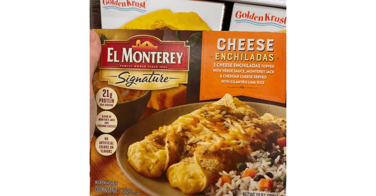 El Monterey Signature Cheese Enchiladas