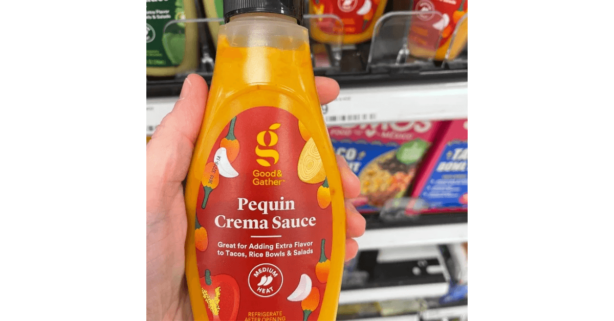 Good & Gather Pequin Crema Sauce