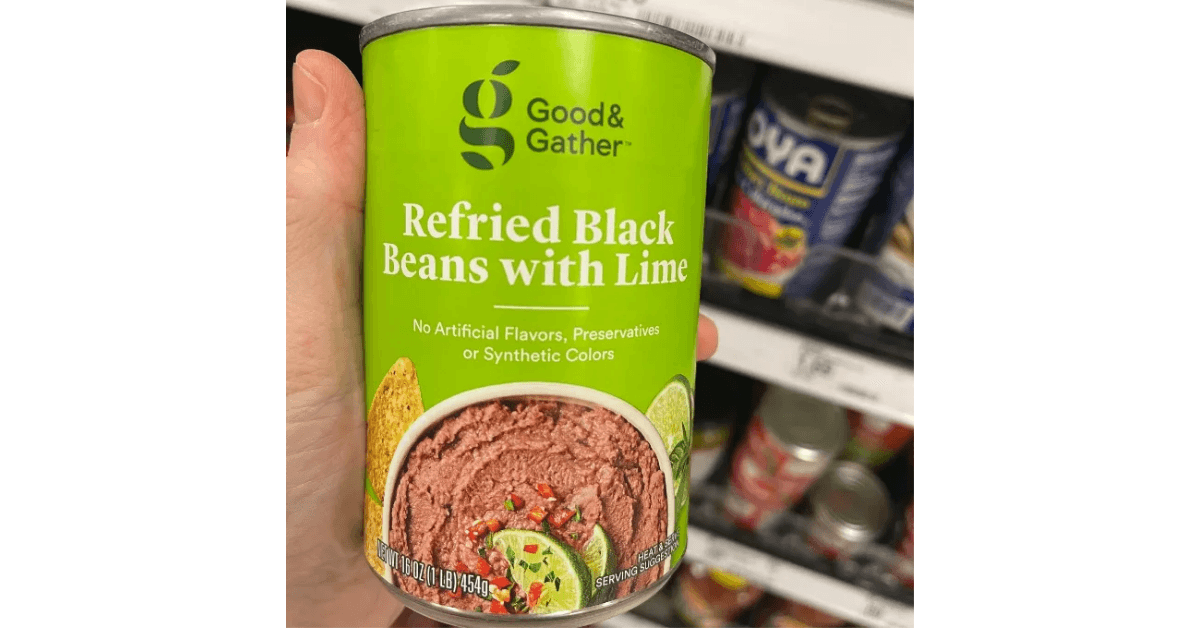 Good & Gather Refried Beans with Lime