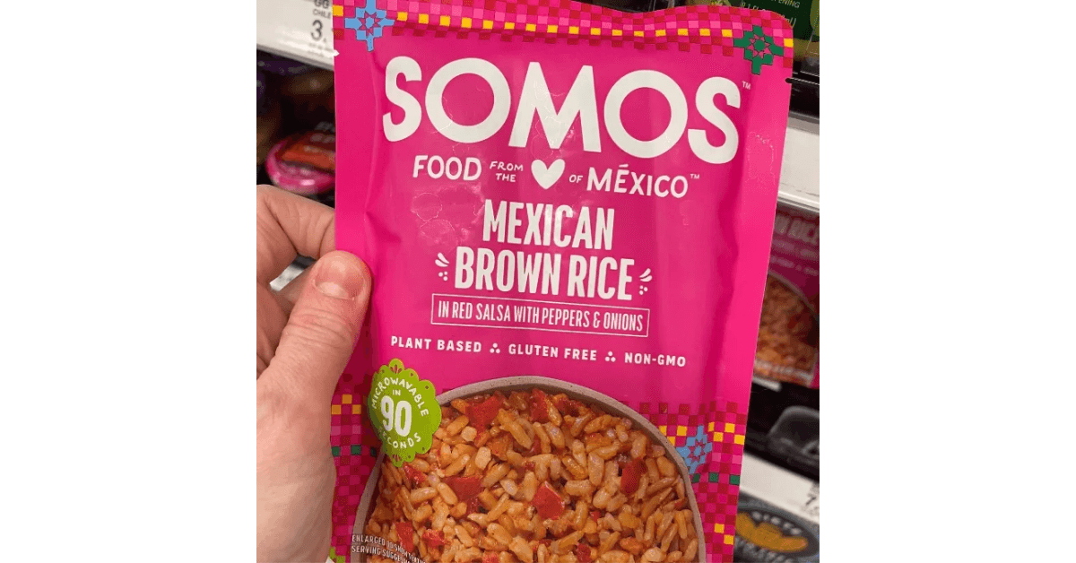 SOMOS Mexican brown rice bag
