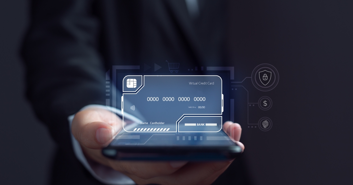 electronic credit card on mobile