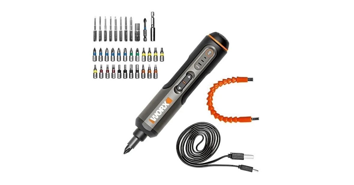 Worx 4V 3-Speed Cordless Screwdriver