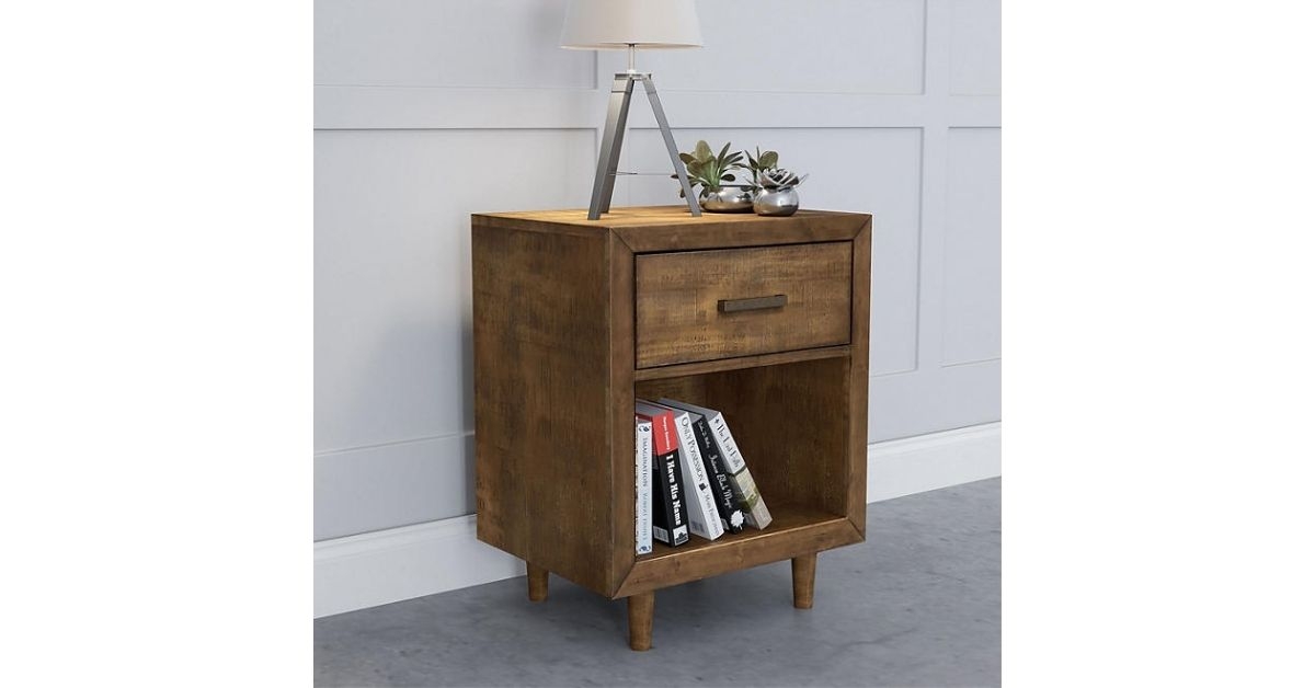 mid century nightstand