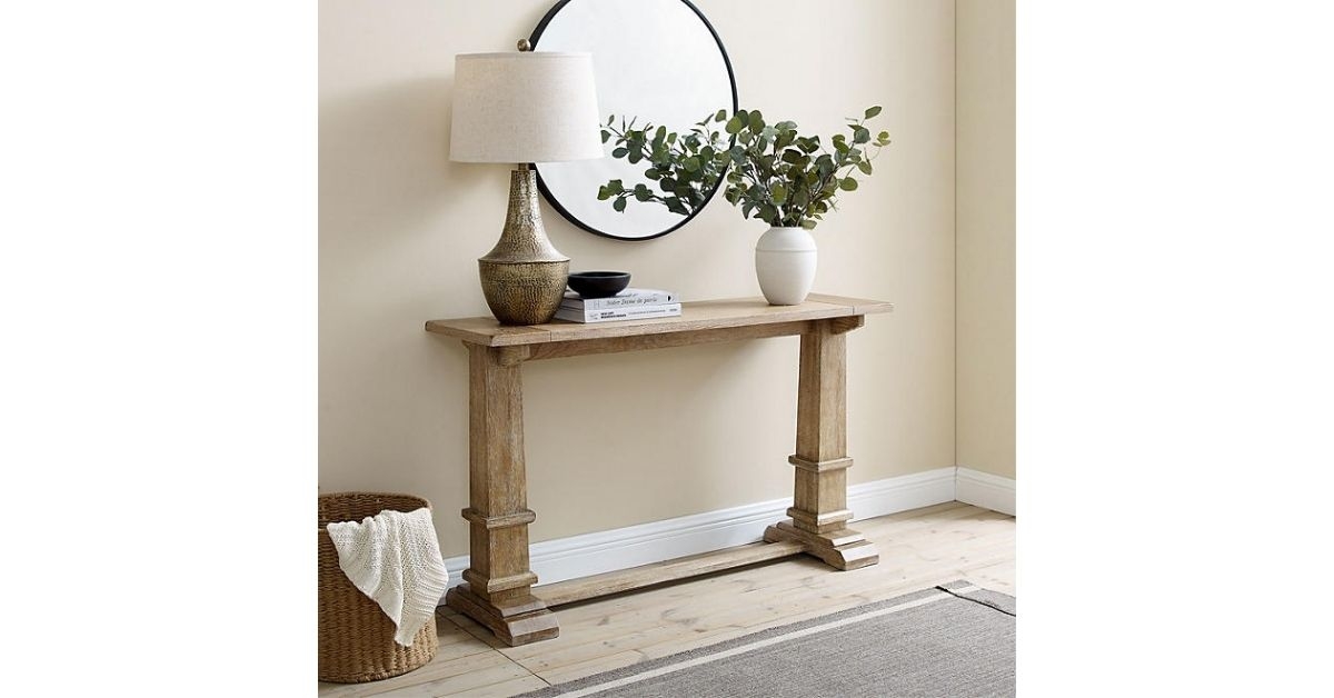 entryway console table